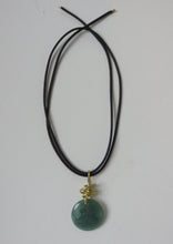 Load image into Gallery viewer, Necklace Round 8 - Black Cord

