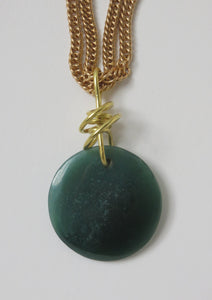 Necklace Round 1 - Brass Chain