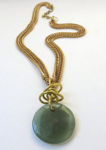 Necklace Round 2 - Brass Chain