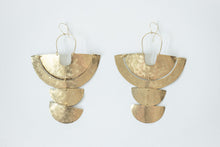 Load image into Gallery viewer, Earring Brass - SUN GODDESS
