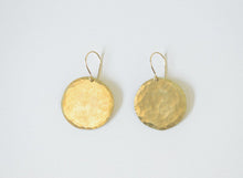 Load image into Gallery viewer, Earring Brass - DISC LARGE
